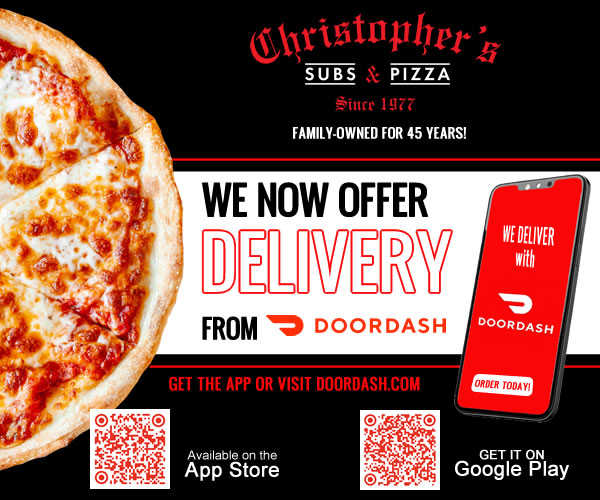 Christopher's Subs & Pizza now offers Doordash